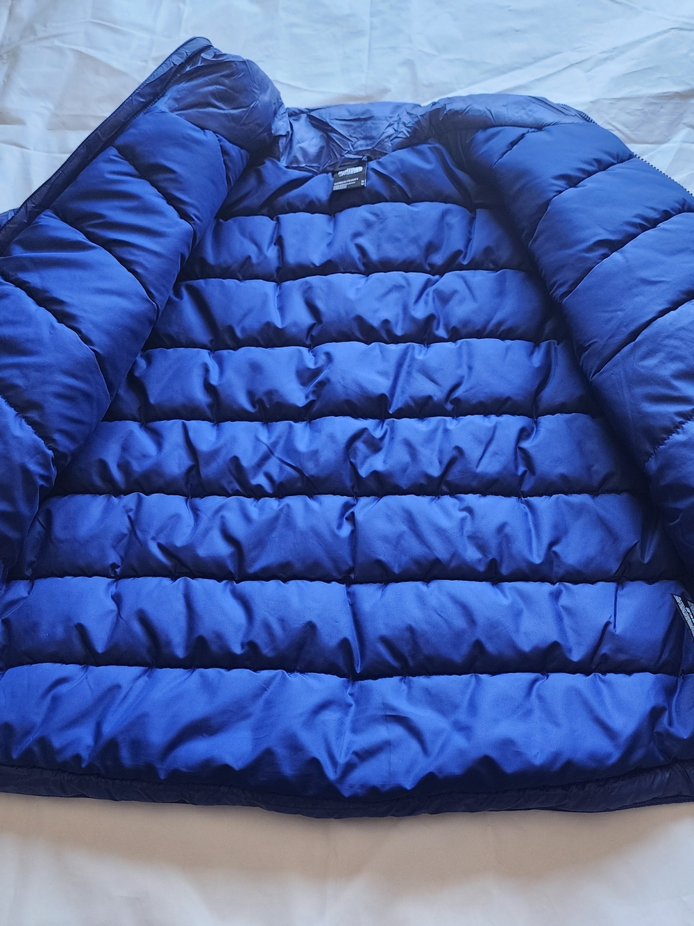 The North Face Women's Pertex Explore Lightweight Insulated Jacket Bold Blue Med View 5